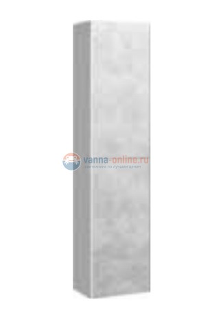 Пенал Aqwella Mobi 35 см, фасад бетон светлый, корпус белый Пенал Aqwella Mobi 35 см, фасад бетон светлый, корпус белый