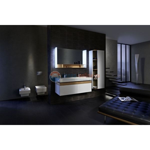 Тумба под раковину Jacob Delafon Terrace 120 EB1188-F26, подвесная, цвет - сливовый лак