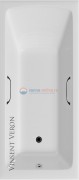 Ванна чугунная Vinsent Veron Kingston 180x80x50 с отверстиями для ручек