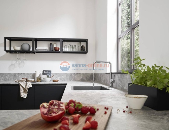 Кухонный смеситель Hansgrohe Talis M54, 72806800, под сталь Кухонный смеситель Hansgrohe Talis M54, 72806800, под сталь