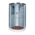 Душевая кабина Deto A 09 90 x 90 см, с крышей, Led с кнопкой и гидромассажем
