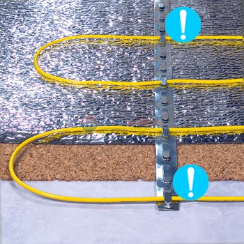 Теплый пол Energy Cable 420 Вт, площадь обогрева 3,0-4,0 м2, длина 24,0 м