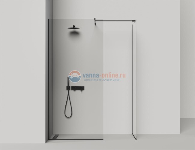 Душевое ограждение для ванн Salini Atrio 220 х 90 см, из материала стекло 21101B