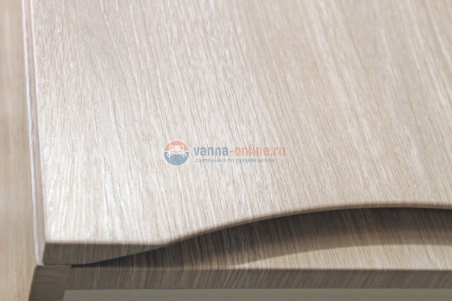 Тумба с раковиной BelBagno Marino MARINO-900-2C-SO-RG-P, 90 х 45 х 55 см, Rovere Grigio - светлое дерево