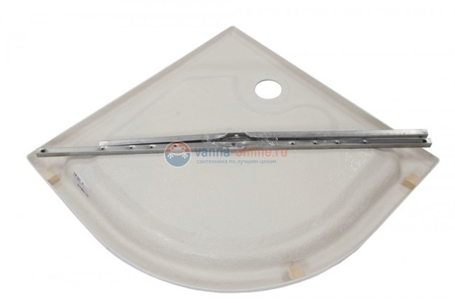 Поддон душевой Тритон ПД6 Щ0000014391 100 x 100 см низкий, четверть круга, белый