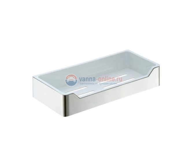 Полка прямоугольная Rush Edge ED77164A, хром