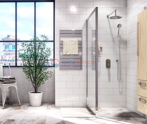 Душевой уголок WasserKRAFT Berkel 48P15, прямоугольный,  90 см