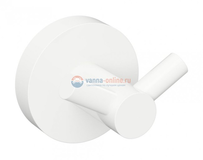 Крючок двойной Bemeta White 104106034 5.5 x 5 x 5.5 см для одежды, белый Крючок двойной Bemeta White 104106034 5.5 x 5 x 5.5 см для одежды, белый