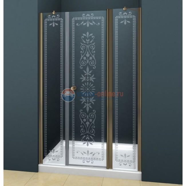 Душевая дверь Cezares ROYAL PALACE-B-13-100+60/30-CP 185 см Душевая дверь Cezares ROYAL PALACE-B-13-100+60/30-CP 185 см