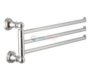 Полотенцедержатель Lemark LM8102C, поворотный, тройной