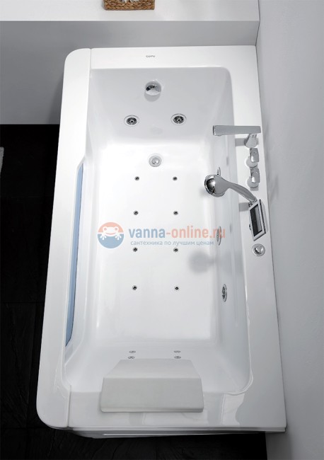 Ванна гидромассажная акриловая Gemy G9225K, 172 х 91 х 66.5 см Ванна гидромассажная акриловая Gemy G9225K, 172 х 91 х 66.5 см