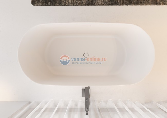 Ванна из искусственного камня Riho Barca 170x79 см BS6000500000000, белая Ванна из искусственного камня Riho Barca 170x79 см BS6000500000000, белая