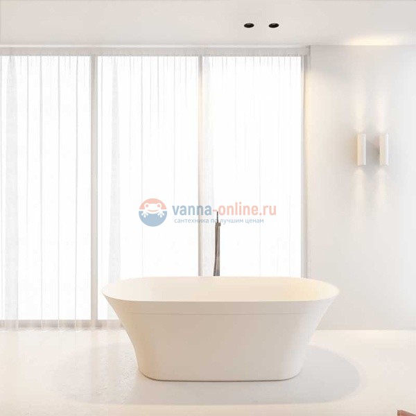 Ванна из искусственного камня Riho Barca 170x79 см BS6000500000000, белая Ванна из искусственного камня Riho Barca 170x79 см BS6000500000000, белая