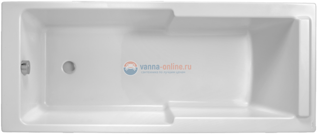 Акриловая ванна Jacob Delafon Struktura 170 х 70 см, E6D020RU-00