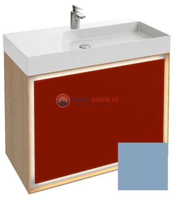 Тумба под раковину Jacob Delafon Rythmik Pure 90 см EB1771-S50, цвет аквамарин сатин Тумба под раковину Jacob Delafon Rythmik Pure 90 см EB1771-S50, цвет аквамарин сатин