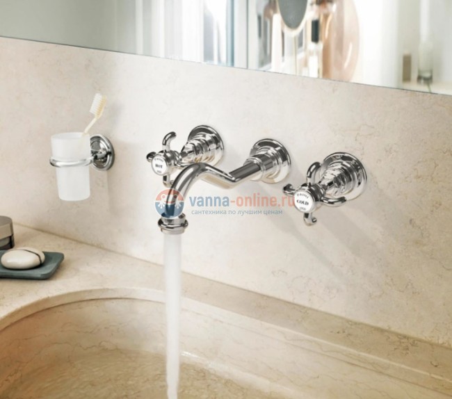 Смеситель для раковины Paini ORNELLAIA встраиваемый , хром Смеситель для раковины Paini ORNELLAIA встраиваемый , хром