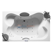 Гидромассажная ванна Riho Claudia 190x120 см, LUX8