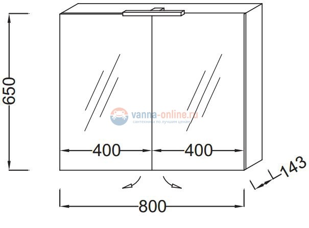 Зеркальный шкаф Jacob Delafon Rythmik 80 см, EB796-N23 цвет Ледяной коричневый лак Зеркальный шкаф Jacob Delafon Rythmik 80 см, EB796-N23 цвет Ледяной коричневый лак