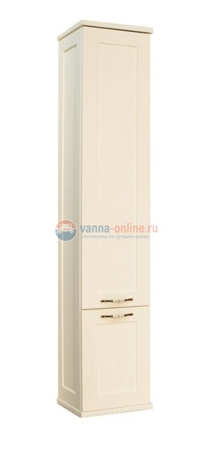 Шкаф-пенал Акватон Леон 1A186503LBPR0, дуб бежевый Шкаф-пенал Акватон Леон 1A186503LBPR0, дуб бежевый