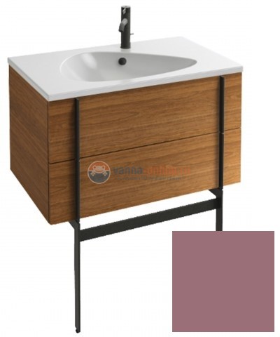 Тумба под раковину Jacob Delafon Nouvelle Vague 80 EB3030-M71, цвет - розовый перец матовый