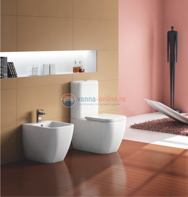 Напольный унитаз BelBagno Alpina BB10100CP Напольный унитаз BelBagno Alpina BB10100CP