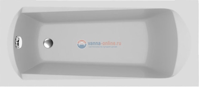 Ванна акриловая Relisan Tamiza 120 х 70 см, Гл000024605, прямоугольная, белая