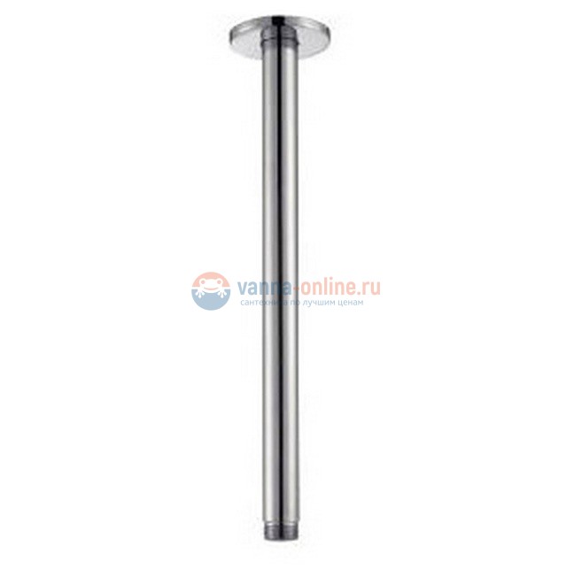 Кронштейн Jacob Delafon Eo E10043-CP потолочный, хром, 1/2, 300 мм