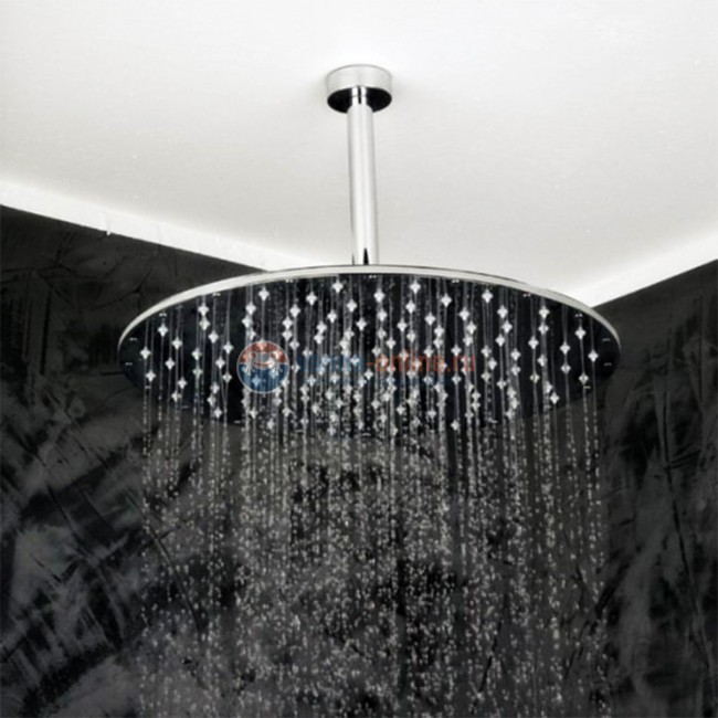 Кронштейн Jacob Delafon Eo E10043-CP потолочный, хром, 1/2, 300 мм