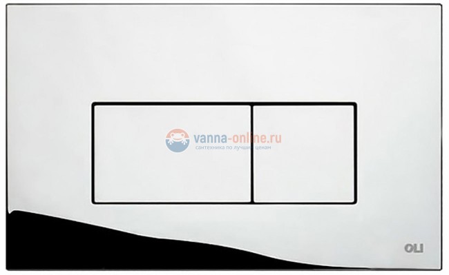 Кнопка смыва OLI Strim 641504 хром