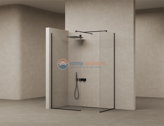 Душевое ограждение для ванн Salini Atrio 220 х 100 см, из материала стекло 21102B