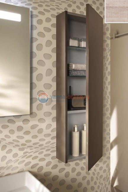 Пенал Jacob Delafon Rythmik/Odeon Up 35 см, EB998-E71, серый дуб Пенал Jacob Delafon Rythmik/Odeon Up 35 см, EB998-E71, серый дуб