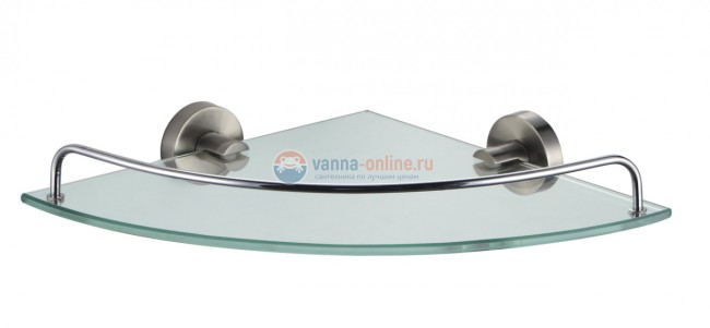 Полка Fixsen Modern FX-51503A угловая, хром Полка Fixsen Modern FX-51503A угловая, хром