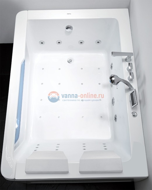 Ванна гидромассажная акриловая Gemy G9226K, 172 х 121 х 66.5 см Ванна гидромассажная акриловая Gemy G9226K, 172 х 121 х 66.5 см