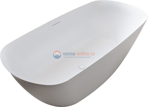 Ванна из искусственного камня Riho Bilo 165x77 см BS6500500000000, белая Ванна из искусственного камня Riho Bilo 165x77 см BS6500500000000, белая