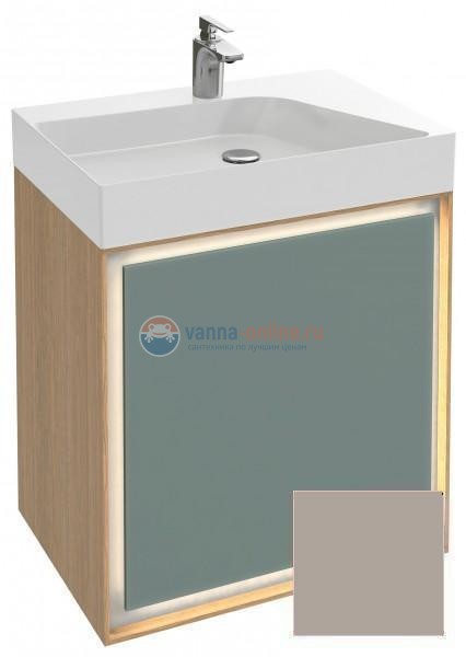 Тумба под раковину Jacob Delafon Rythmik Pure 65 см EB1770-M84, цвет белая глина матовый