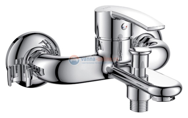 Смеситель D&K Valerius Rhein DA1363201 для ванны с душем Смеситель D&K Valerius Rhein DA1363201 для ванны с душем