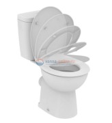 Напольный унитаз Vidima СЕВА ФРЕШ E408861 крышка микролифт