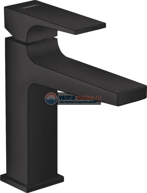 Смеситель Hansgrohe Metropol 32507670 для раковины, черный матовый