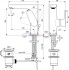 Смеситель для раковины Ideal Standard CERAFINE O BC703XG