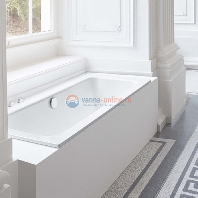 Ванна стальная Bette One 3314-000, 190 х 90 см, белая