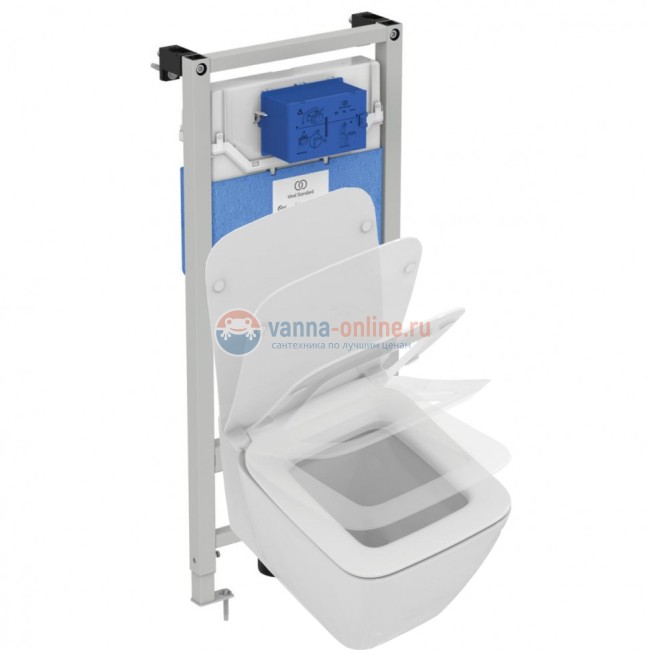 Промо-комплект 3 в 1 Ideal Standard с подвесным унитазом T359601 STRADA II AquaBlade® и инсталляцией PROSYS Промо-комплект 3 в 1 Ideal Standard с подвесным унитазом T359601 STRADA II AquaBlade® и инсталляцией PROSYS