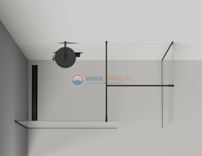 Душевое ограждение для ванн Salini Atrio 220 х 120 см, из материала стекло 21103B
