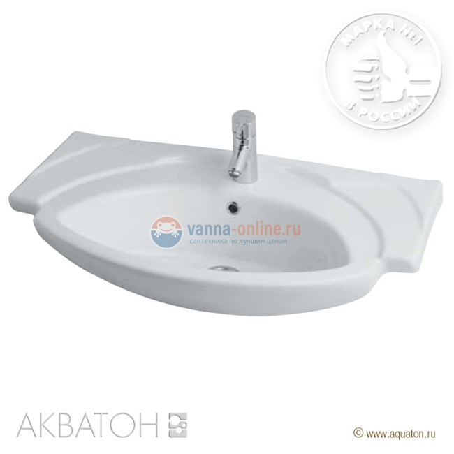 Раковина Акватон SEREL 80 см KARDELEN M, 1AX038WBXX000