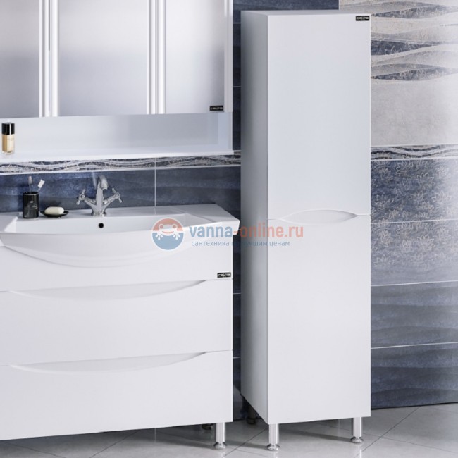 Шкаф-пенал СаНта Сатурн 40 700211, напольный/подвесной