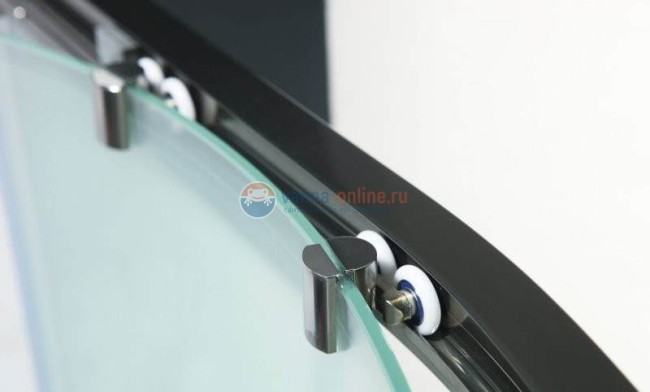 Душевой уголок Cezares GIUBILEO, 100 х 100 х 195 см, стекло прозрачное узорчатое