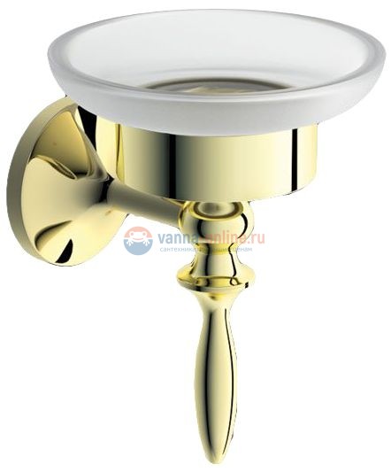 Мыльница Art&Max Bohemia AM-E-4299-Do, золото