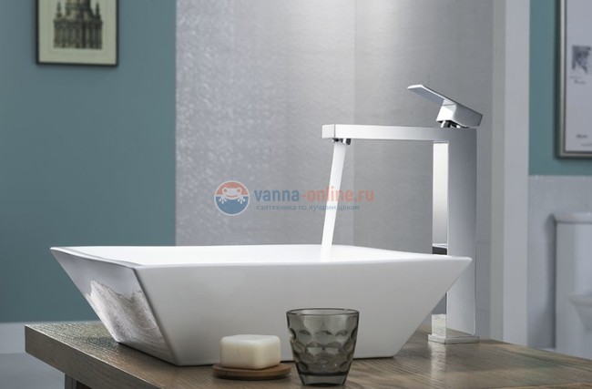 Смеситель Timo Selene 3061/00F для раковины, высокий, хром Смеситель Timo Selene 3061/00F для раковины, высокий, хром