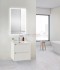 Тумба с раковиной Belbagno KRAFT 39-500/390-2C-SO-BO 50 cм подвесная с 2 ящиками, Bianco Opaco