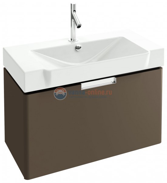 Тумба под раковину Jacob Delafon REVE EB1131-G80, 80х45 см, светло-коричневый лак