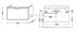 Тумба под раковину Jacob Delafon REVE EB1131-G80, 80х45 см, светло-коричневый лак